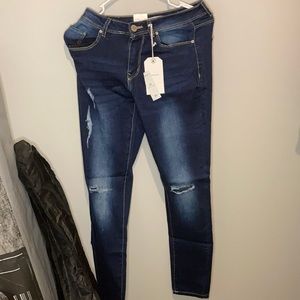 Blue Skinny Jeans